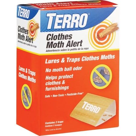 Terro Glue Clothes Moth Alert Trap, 2PK T720